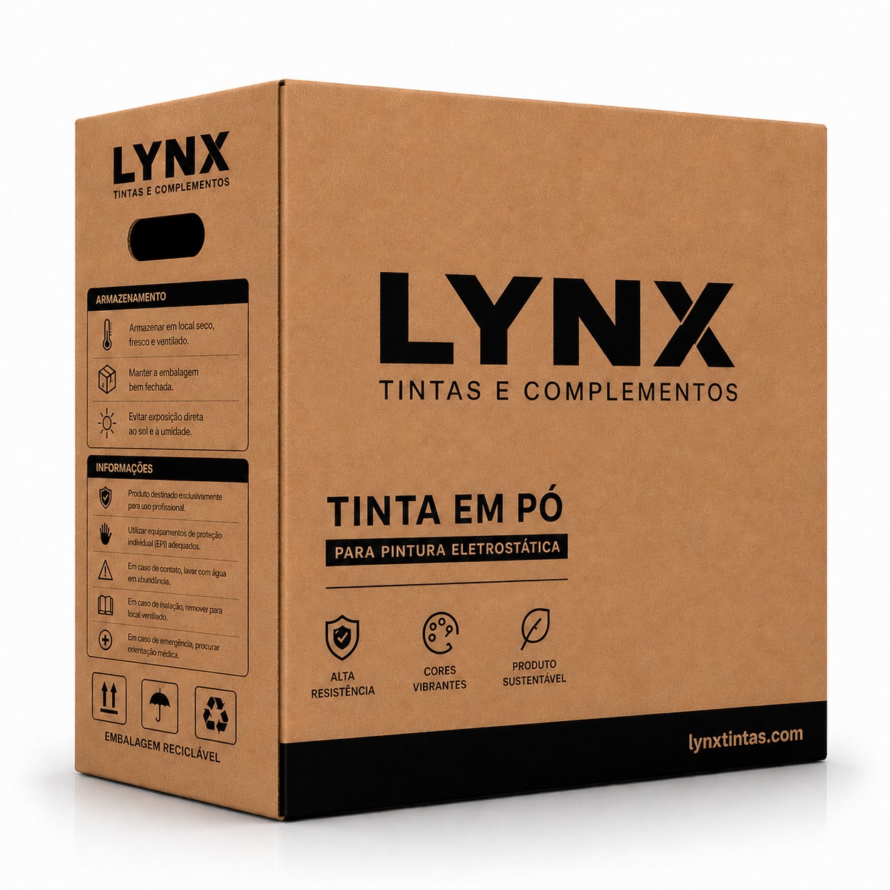 Tinta A Pó Lynx® 25KG